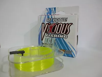 Vicious Fishing Ice Fishing Line Choose Your Line Weight And Color! 100 Yard NIP • $3.99