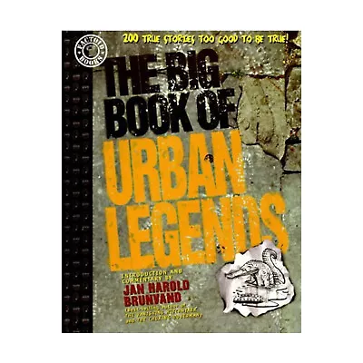 Paradox Factoid Book Big Book Of Urban Legends EX • $22