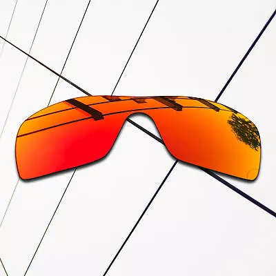 $9.49 • Buy TRUE Polarized Replacement Lenses For-Oakley Oil Rig Frame Fire Red