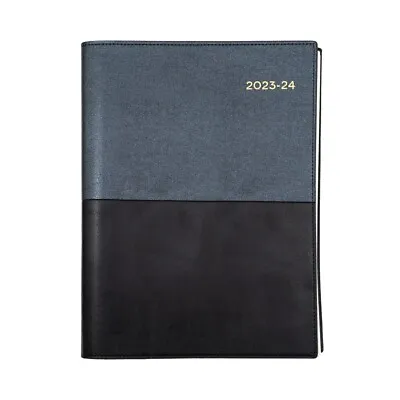 $29.95 • Buy Collins Vanessa A5 2023/2024 Financial Year Diary Day To Page 185.V99 - Black