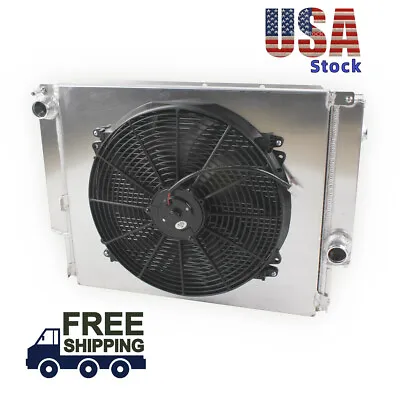 2Row Radiator&Fan For 1992-1999 93 94 BMW E36 M3 Z3 325TD 320 323 328 2.8L 2.5L • $165