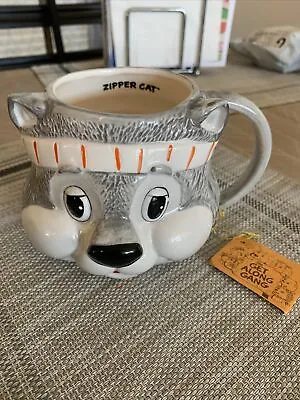 Vintage 1985 The Get Along Gang “Zipper Cat” Coffee Tea Mug **Free Shipping** • $14.95