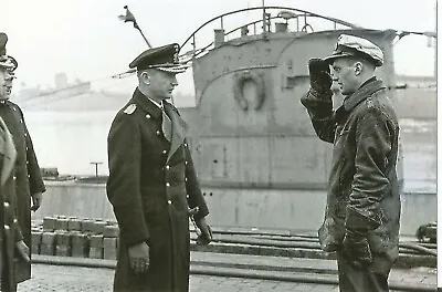 German WW II Photo U-Boat Inspection • $3.99