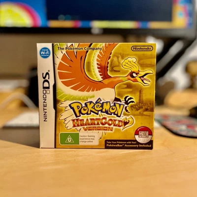 $290 • Buy 💛 Pokemon Heart Gold (AUS) In Box With Pokewalker And Manual (Nintendo DS)