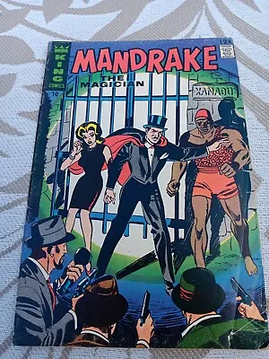 Mandrake The Magician #10 (1966) King Comics. Solid Book!! • $3.50