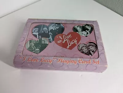 I LOVE LUCY SET 2 Decks Of Cards Vandor Collectible Tin • $6.90