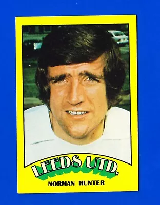 1974-1975 A&BC LEEDS UNITED Norman Hunter #67 Crease-free S&H Comb'd SET BREAK • $1.25