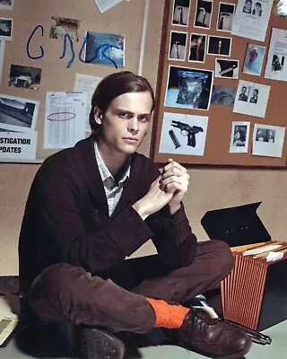 Matthew Gray Gubler Criminal Minds Autographed Photo Signed 8X10 #9 Damage/smear • $22.50