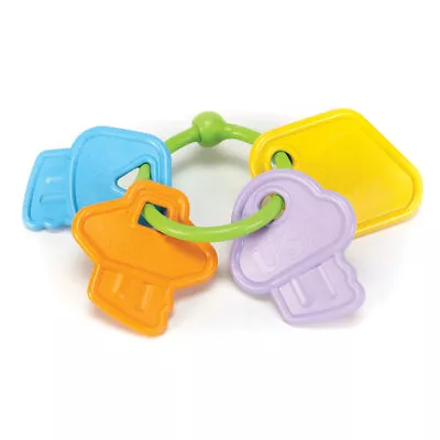 Green Toys Baby Rattle Keys Toy 100% Recycled BPA Free Eco Friendly • £11.99