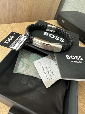 £30 • Buy Mens Hugo Boss Leather Bracelet