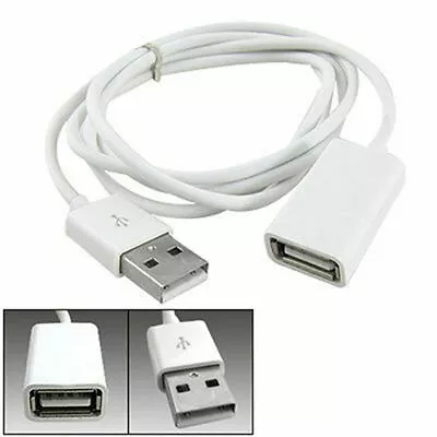 USB Extension Data Cable 2.0 A Male To A Female Long Cord For MacBook & Computer • $6.45