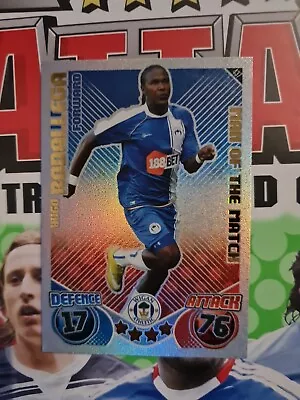 Match Attax 10/11 Man Of The Match Hugo Rodallega • £1.50