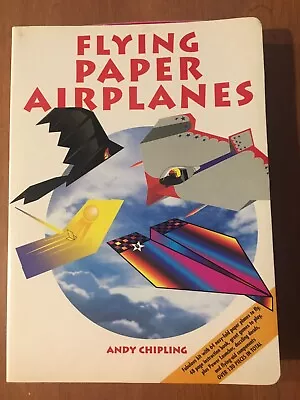 Vintage Flying Paper Airplanes By Andy Chipling Brand New 1999 • $6.50