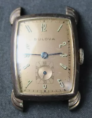 Bulova 8AH 17j Art Deco Wristwatch - Watch - Vintage - Runs • $59.99