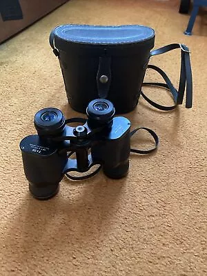 VINTAGE Ansco Deluxe Binoculars Model 9010 With Vintage Leather Case Hunting • $6.95