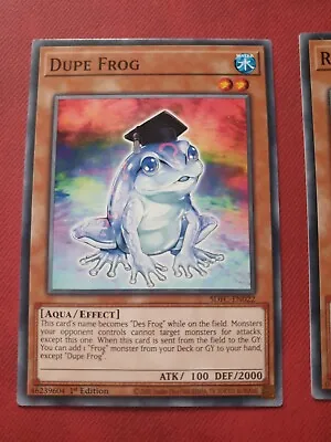 Yu-gi-oh! Tcg - Dupe Frog Sdfc-en022 Common 1st Ed • £1.50