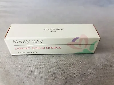 Mary Kay Sienna Sunrise Lasting Color Lipstick .14 Oz Discontinued 4954 • $11.38