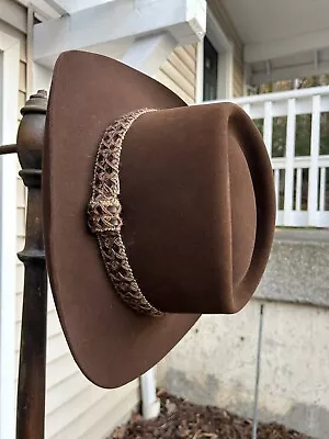 Churchill LTD Brown Hat 7 3/8 Vintage • $69.99