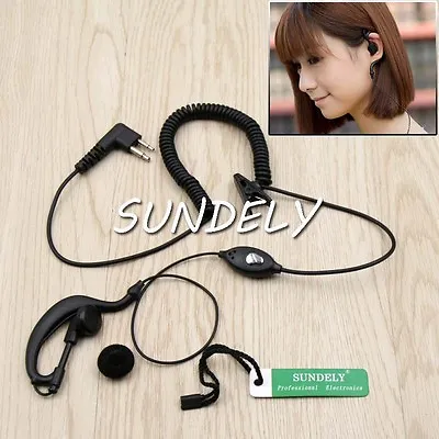 Ear-Clip Earpiece Headset For Motorola Radio CLS1110 CLS1410 CLS1413 CLS1450 US • $9.99