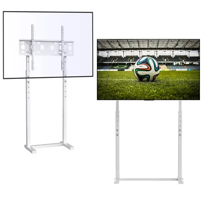 $89.90 • Buy TV Floor Stand For 32-100  Flat Panel LED LCD Plasma Screens Height Adjustable