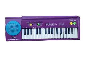 DSI Vintage 1996 Purple Piano Retro Electronic Keyboard Musical Instrument  • $85