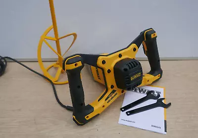 £214.89 • Buy DeWALT DWD241 Dual Handed Plasterers Mixer Drill 240v + 160mm Paddle