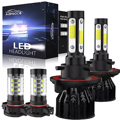 For 2010-2013 Chevrolet Camaro Combo H13 LED Headlight 5202 Foglight Bulbs 6000K • $35.99