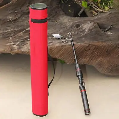 Fly Fishing Rods Case Fishing Gear Fishing Rod Cover Travel Carry Case • $39.86