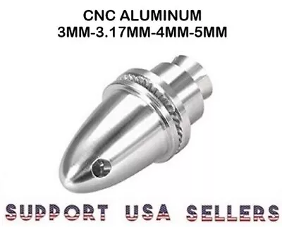 $3.50 • Buy Cnc Machined Prop Adapter -3mm-3.17mm-4mm-5mm