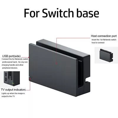 Dock Charger Station Video Converter TV Stand For Nintendo Switch • $45.44