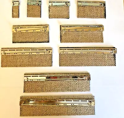 £6.50 • Buy Miniature & Fullsize Medal Mounting Brooch Bar & Double Buckram Set