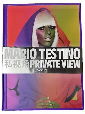 MARIO TESTINO. PRIVATE VIEW English/Chinese EDITION) - Taschen Books • $174.95