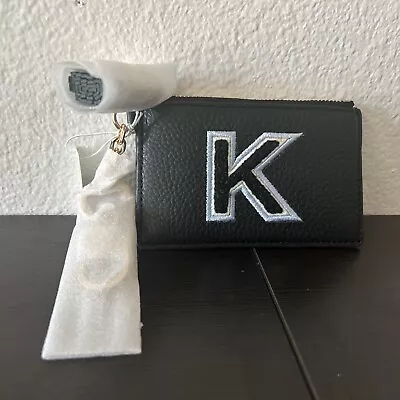 NWT Tory Burch “K” Monogram Card Case Key Fob • $74.99