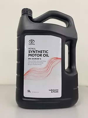 Toyota 0w-20 Engine Oil 0888084414 5 Litre Container  0888084414  • $64