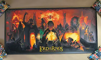 The Lord Of The Rings Screen Print Poster #XX/275 By Juan Ramos Mondo Artist BNG • $225