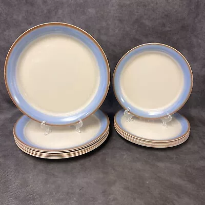 Set Of 15 Corelle SKYSCAPE - 8 Dinner Plates 10 1/4  - 7 Luncheon Plates 8 1/2  • $57.99