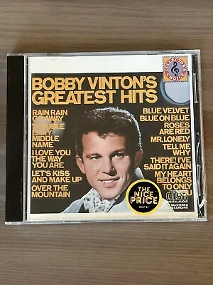 Bobby Vinton’s Greatest Hits - Bobby Vinton - Music CD - Tested • $1.40