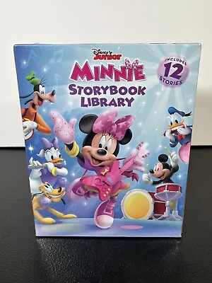 Disney Junior Minnie Storybook Library (12 Stories) Hardcover Books New Sealed • $34.99