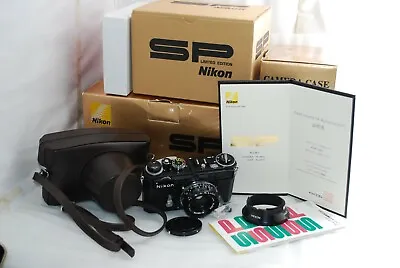 $4795 • Buy  NEAR MINT BOX Nikon SP Limited Edition NIKKOR-C 35cm F/1.8 BLACK PAINT #4435
