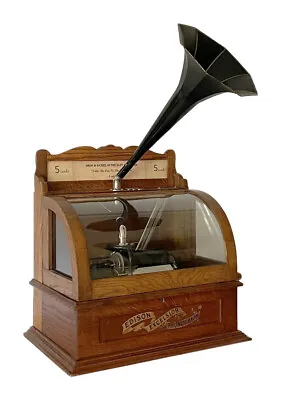 Rare Edison Excelsior Coin-op Cylinder Phonograph - We Ship Worldwide • $9950