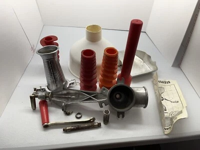 $45 • Buy Vintage Victorio Strainer Model 200  Aluminum W/ Box & Manual Sauce Maker Puree 