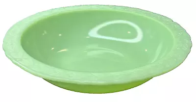 Mckee Jadeite Jadite Green Laurel Pattern 11  Large Serving Centerpiece Bowl • $75