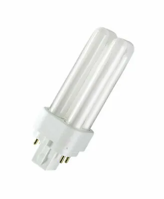 £4.75 • Buy Osram 13w 4 Pin G24q-1 Dulux DE / PLC / Biax D Energy Saving CFL 