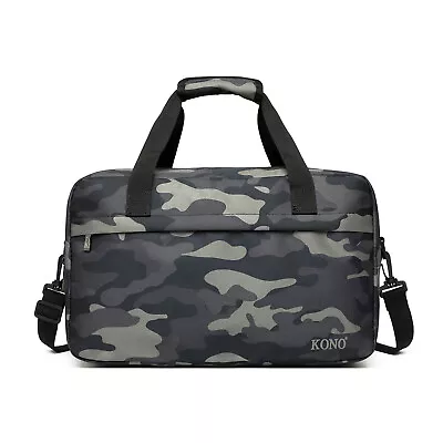 Holdall Carry-on Luggage Travel Bag 40x25x20 Cabin Bag 20L Under Seat Flight Bag • £9.99