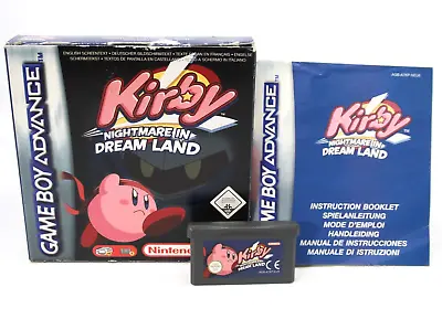 Kirby Nightmare In Dream Land - Nintendo Game Boy Advance (GBA) [PAL] • $251.95