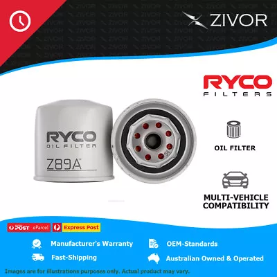 New RYCO Oil Filter Spin On For ALFA ROMEO GTV6 116 2.5L AR01646 Z89A • $32.40