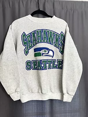 Logo 7 Inc Seattle Seahawks Sweatshirt Vintage  Size Medium • $24.99