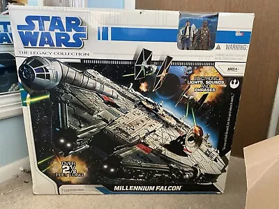 HASBRO 2008 Star Wars Legacy Collection Millennium Falcon Boxed New Condition • $600