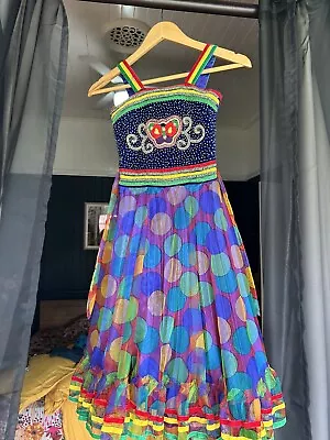 Girls Multicoloured Indian-style Party Dress • $15