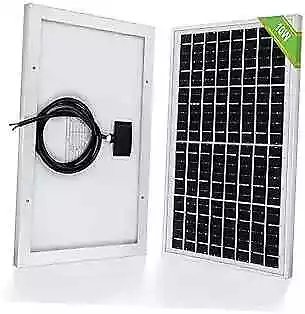  12V Solar Panel Solar Panel Battery Charger Portable For Vehicle Gate 10W • $38.16